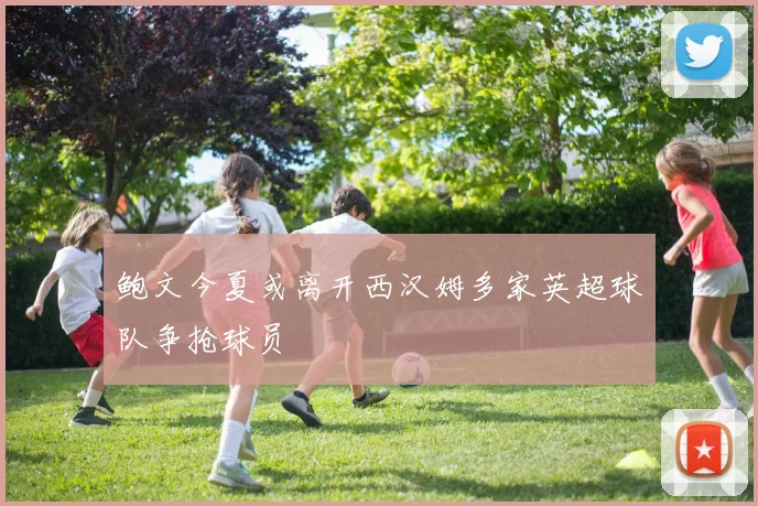 鲍文今夏或离开西汉姆多家英超球队争抢球员